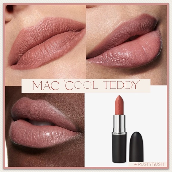 MAC ‘Cool Teddy’ M·A·Cximal Silky Matte Lipstick - Picture 1 of 9